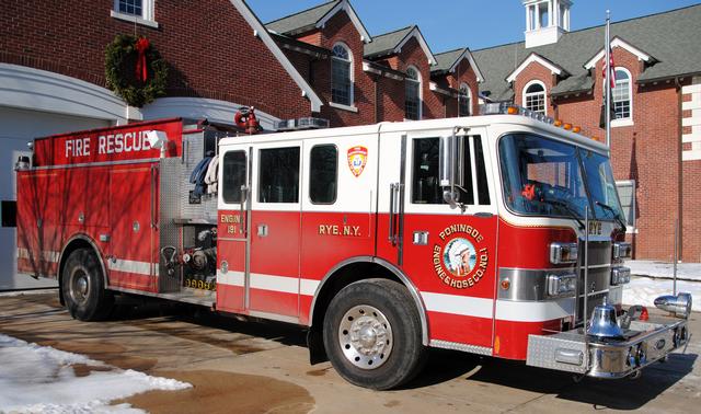 Engine 191 on the Station 2 Apron 