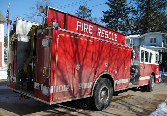 Engine 191 on the Station 2 Apron 