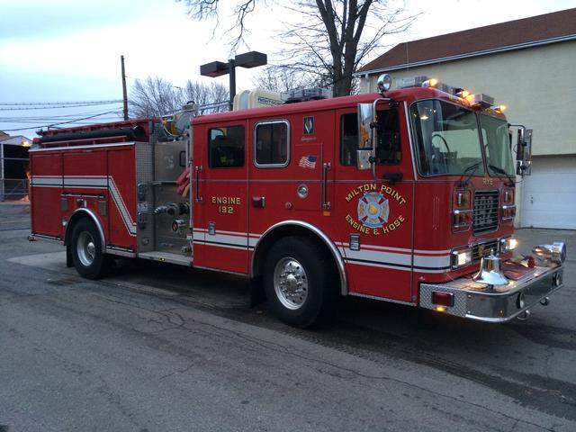 Engine 192 at the pumps